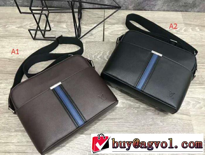2018春夏新作 ルイ ヴィトン LOUIS VUITTON 斜め掛けバッグ 首胸ロゴ 3色可選