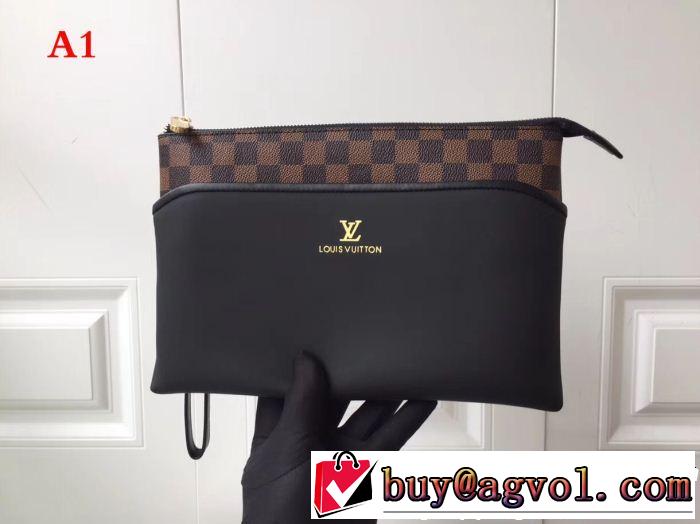  2018年秋冬シーズン ルイ ヴィトン LOUIS VUITTON 上品でファッション クラッチバッグ 4色可選 大流行中