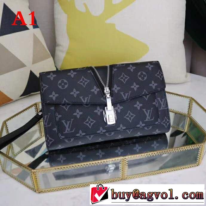 最近人気一番！ ルイ ヴィトン LOUIS VUITTON 格好良いアイテム クラッチバッグ 4色可選