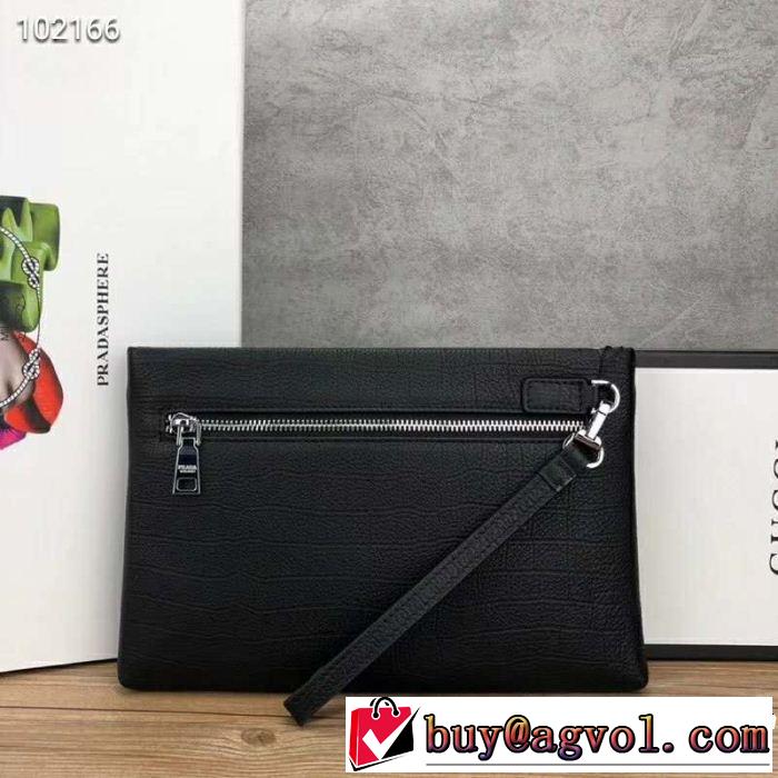 PRADA 2018最高ランキング今年っぽくNEWファッション  ポーチ プラダ これは欲しい