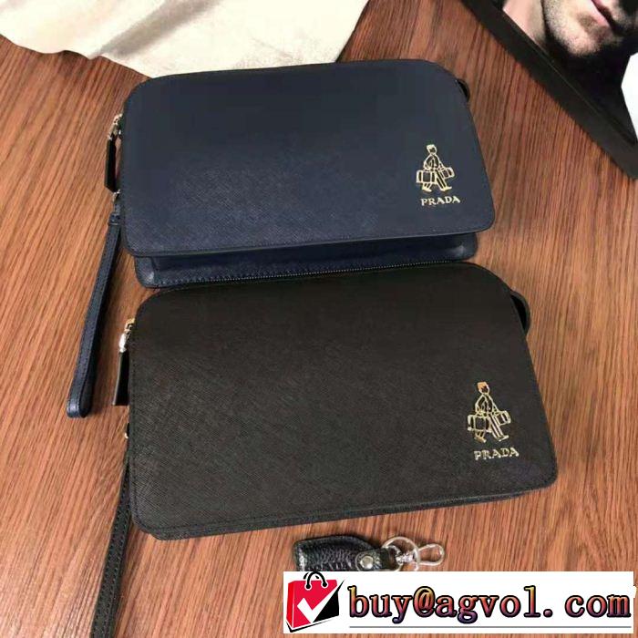 絶妙な新商品 プラダポーチ PRADA 絶妙な新商品 2色可選 2018年秋冬入荷