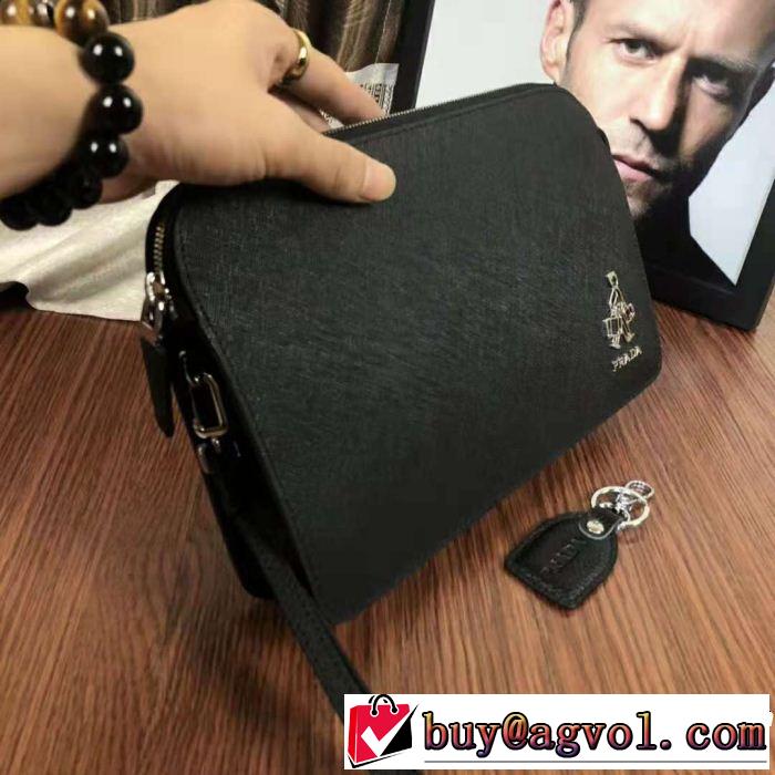 絶妙な新商品 プラダポーチ PRADA 絶妙な新商品 2色可選 2018年秋冬入荷
