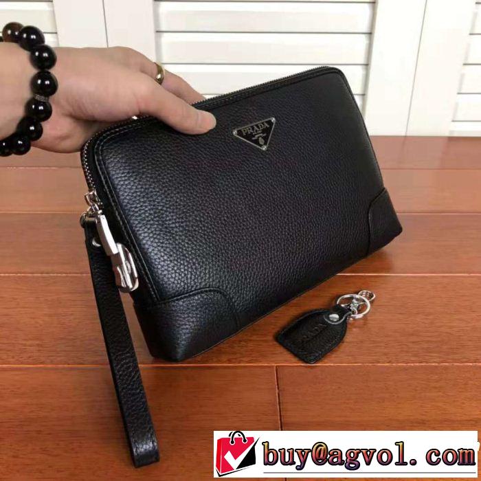 2018年秋冬入荷 プラダファッションスタッズ PRADA 超激安価格 ポーチ注目美品