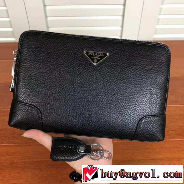 2018年秋冬入荷 プラダファッションスタッズ PRADA 超激安価格 ポーチ注目美品