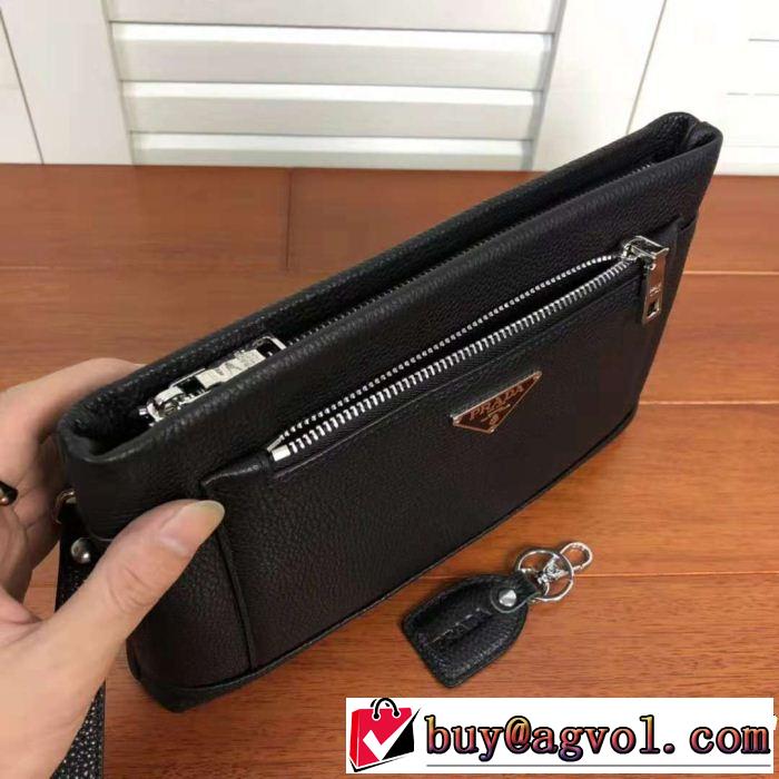 ファッショニスタ愛用 PRADA ポーチ 超目玉新作 プラダ2018年秋冬入荷 大人カジュアル