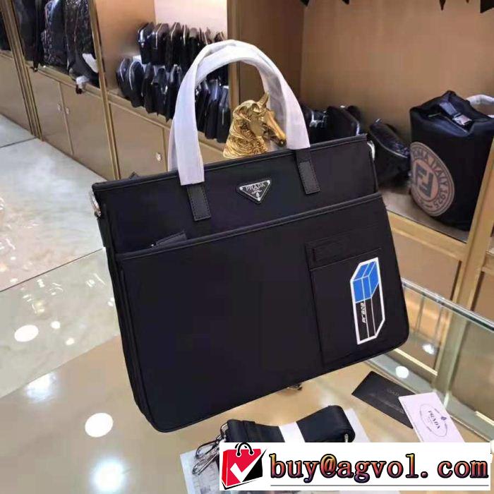 海外先行発売！プラダ秋冬大活躍  PRADA  18ＳＳ美品手持ち&ショルダー掛け今季新作登場