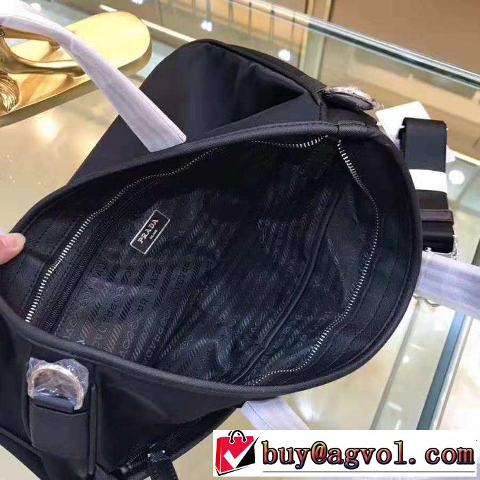 海外先行発売！プラダ秋冬大活躍  PRADA  18ＳＳ美品手持ち&ショルダー掛け今季新作登場