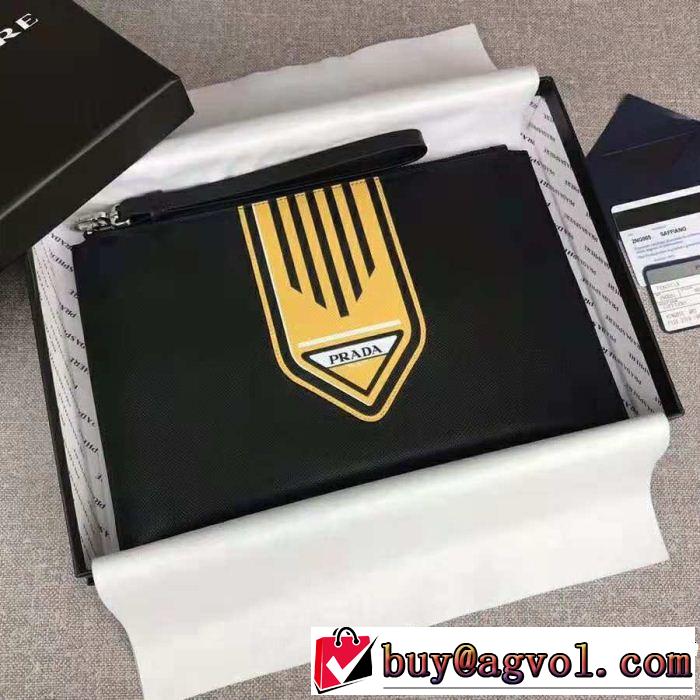 3色可選 ポーチプラダ上品キレイ 2018年人気満々のブランド PRADA ファッションの最先端！