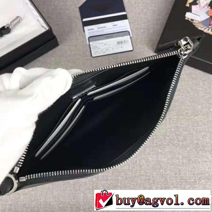 3色可選 ポーチプラダ上品キレイ 2018年人気満々のブランド PRADA ファッションの最先端！