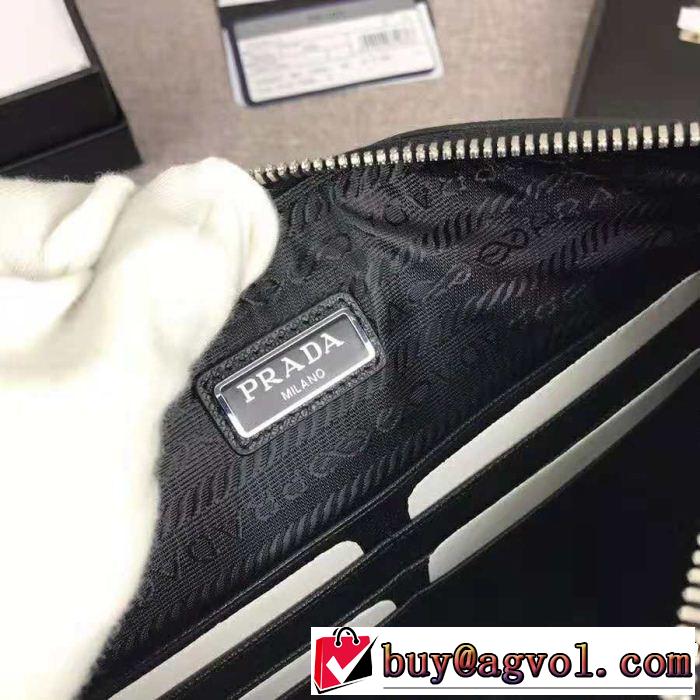 PRADA 2色可選 ポーチ希少性の高い 2018年秋冬シーズン プラダ 大胆なデザイン