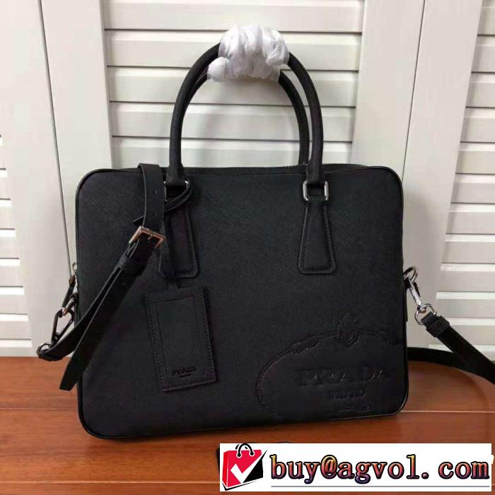 高品質な 手持ち&ショルダー掛け 3色可選 上品でファッション プラダ PRADA 18ＳＳ美品