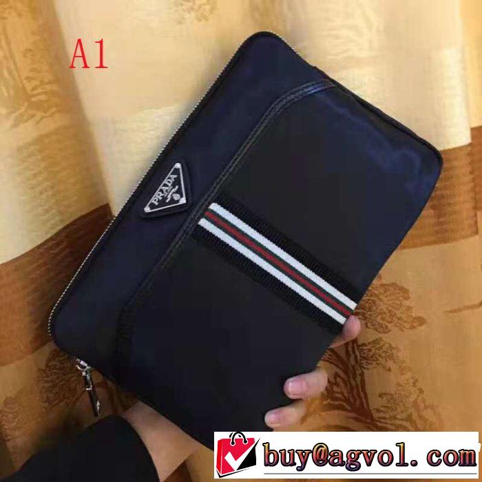 2018新品入荷 2色可選 ポーチ プラダ PRADA 毎年流行り定番アイテムおすすめ