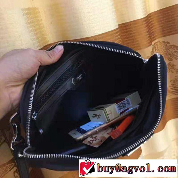 2018新品入荷 2色可選 ポーチ プラダ PRADA 毎年流行り定番アイテムおすすめ