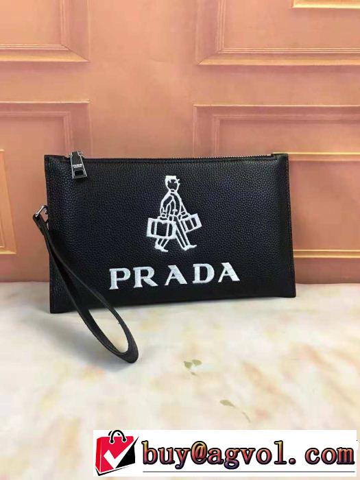  大流行中 プラダ流行っている  期間限定セール PRADA  ポーチ2018年秋冬シーズン