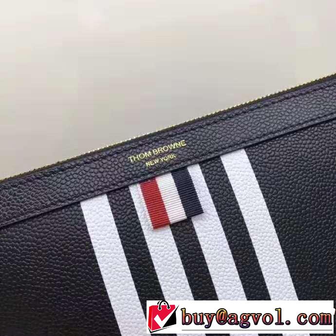 オシャレを満喫できるトムブラウン国内完売 THOM BROWNE ポーチ 2018【SALE！】