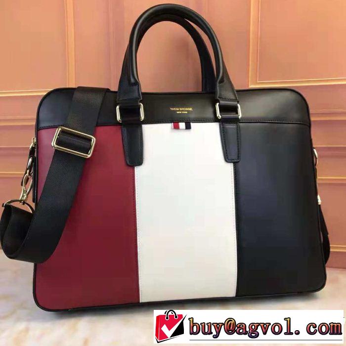  THOM BROWNE2018新品入荷今年人気定番 手持ち&ショルダー掛け 人気急上昇中 トムブラウン