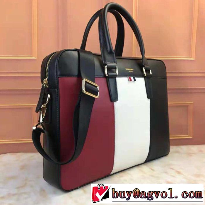 THOM BROWNE2018新品入荷今年人気定番 手持ち&ショルダー掛け 人気急上昇中 トムブラウン