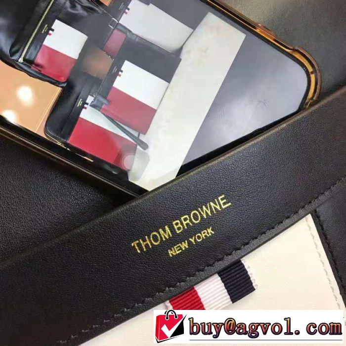 秋冬大活躍 ショルダーバッグ トムブラウン 2018年秋冬入荷 THOM BROWNE 美品*入手困難