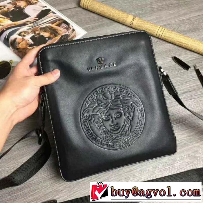 2018着心地が良い ヴェルサーチ VERSACE ショルダーバッグ
