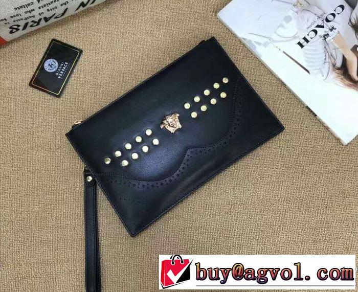 2018SALE品追加 ヴェルサーチ VERSACE セカンドバッグ
