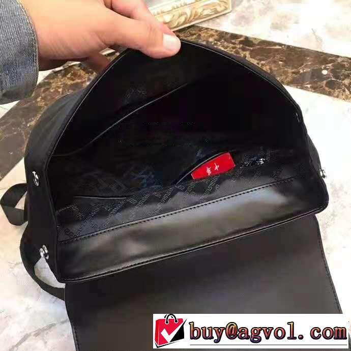2018新品入荷 ヴェルサーチSALE品追加 VERSACEリュック、バックパック 最近人気一番！