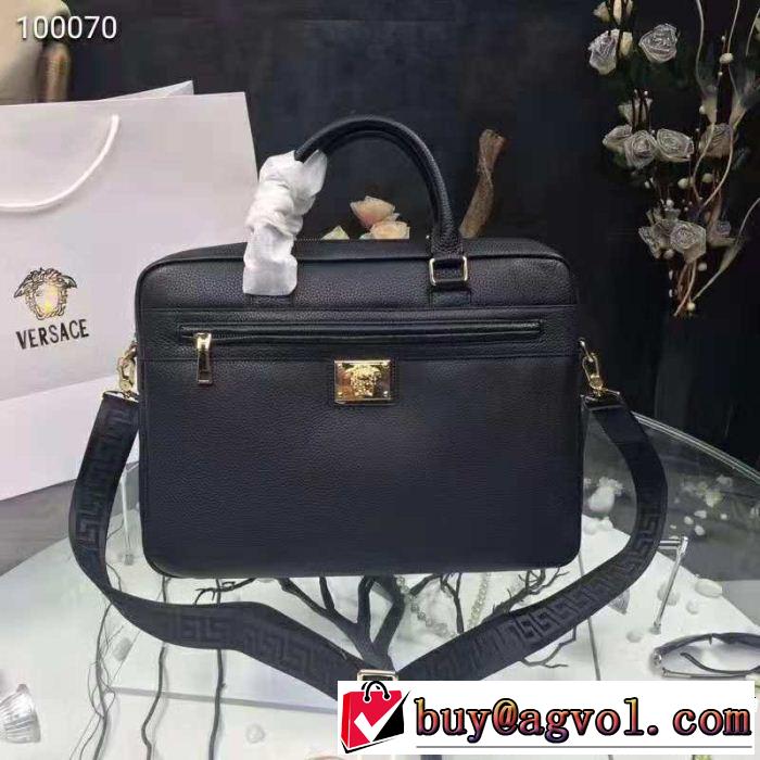 大人っぽい VERSACE 現代的な印象 手持ち&ショルダー掛け 2018年秋冬入荷 ヴェルサーチ