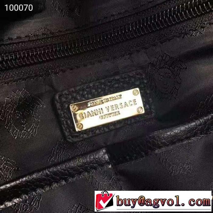 大人っぽい VERSACE 現代的な印象 手持ち&ショルダー掛け 2018年秋冬入荷 ヴェルサーチ