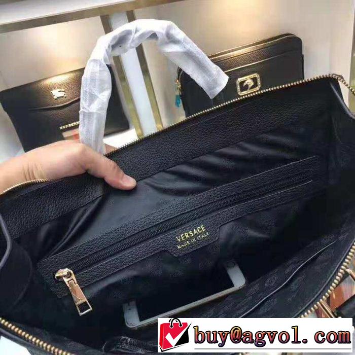 期間限定SALE ヴェルサーチ2018新品入荷 VERSACE 人気デザインで欲しい 手持ち&ショルダー掛け