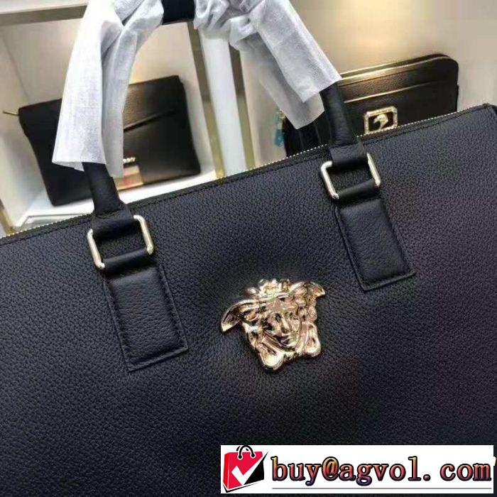 期間限定SALE ヴェルサーチ2018新品入荷 VERSACE 人気デザインで欲しい 手持ち&ショルダー掛け