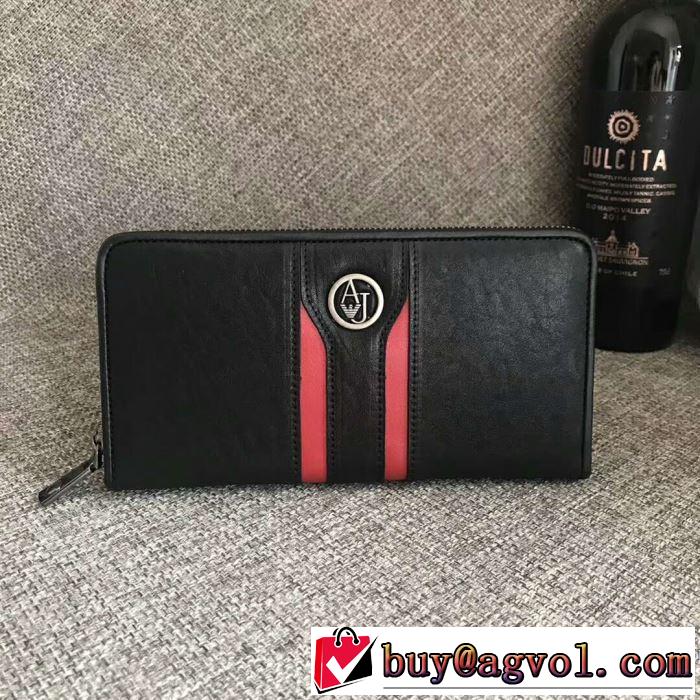 歓迎なレットショップ2018春夏新作財布激安大特価100%新品アルマーニ ARMANI