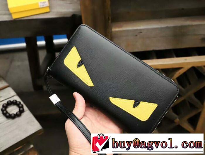 SALE開催 2018春夏新作フェンディ FENDI長財布有名人の愛用品