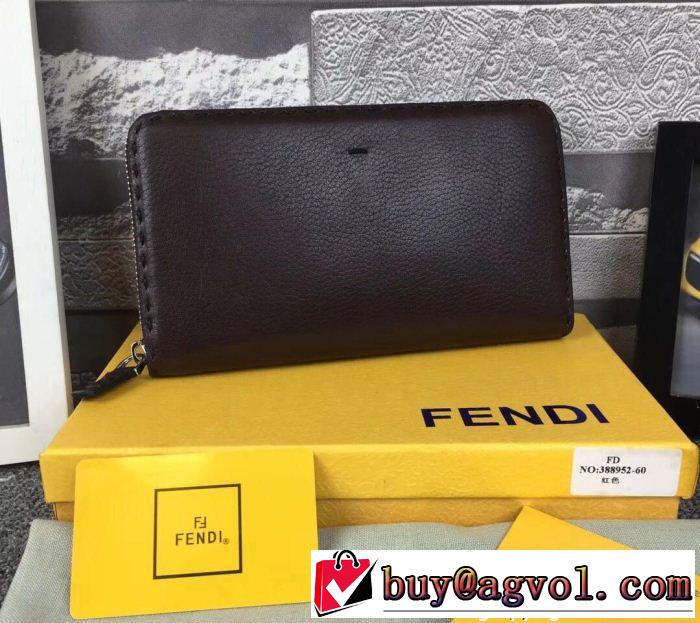  長財布 2色可選 人気急上昇中 フェンディ FENDI 希少価値大 2018新品入荷
