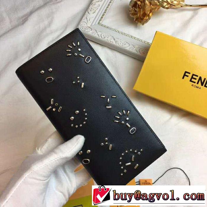 稀少*入手困難  2018【SALE！】フェンディ FENDI 財布 ファッショニスタ愛用