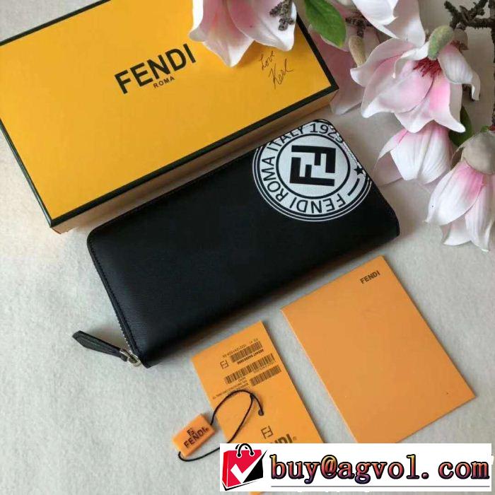 大人気商品再入荷! FENDI フェンディ2018新品入荷 長財布 SALE品追加