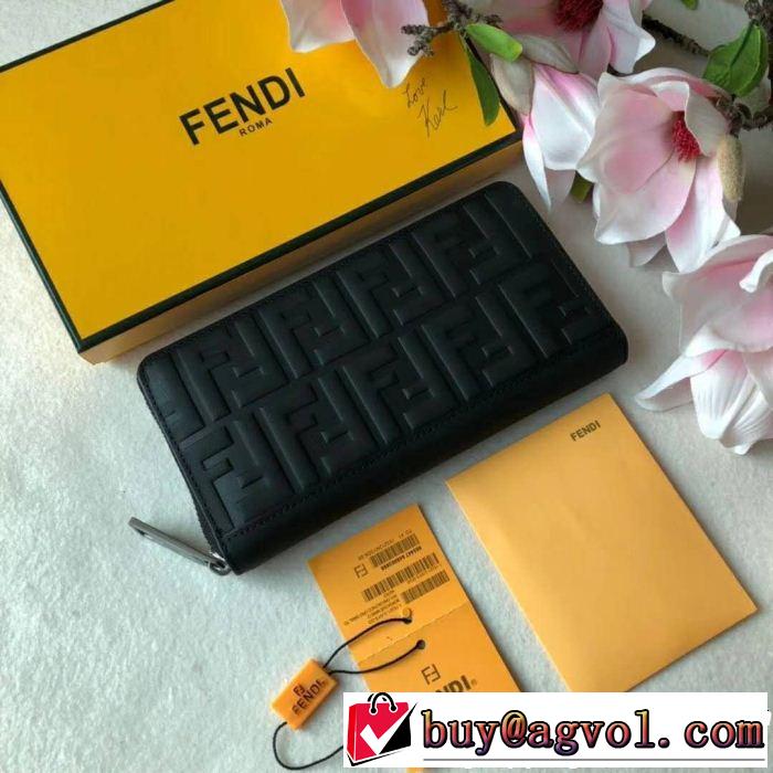 2018年秋冬シーズン FENDI 売上ランキング1位 フェンディ 長財布 大流行中