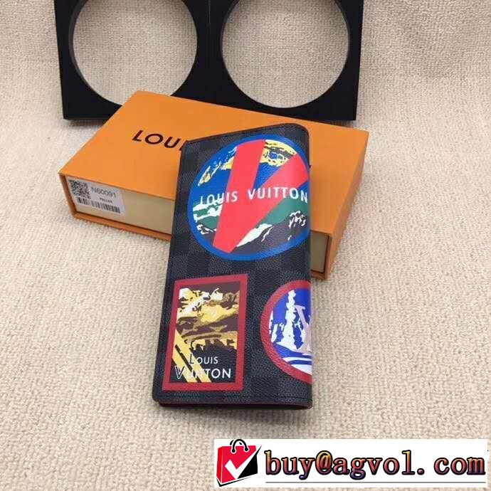 ストリートファッション 秋冬大活躍 LOUIS VUITTON ルイ ヴィトン2018年秋冬入荷 長財布