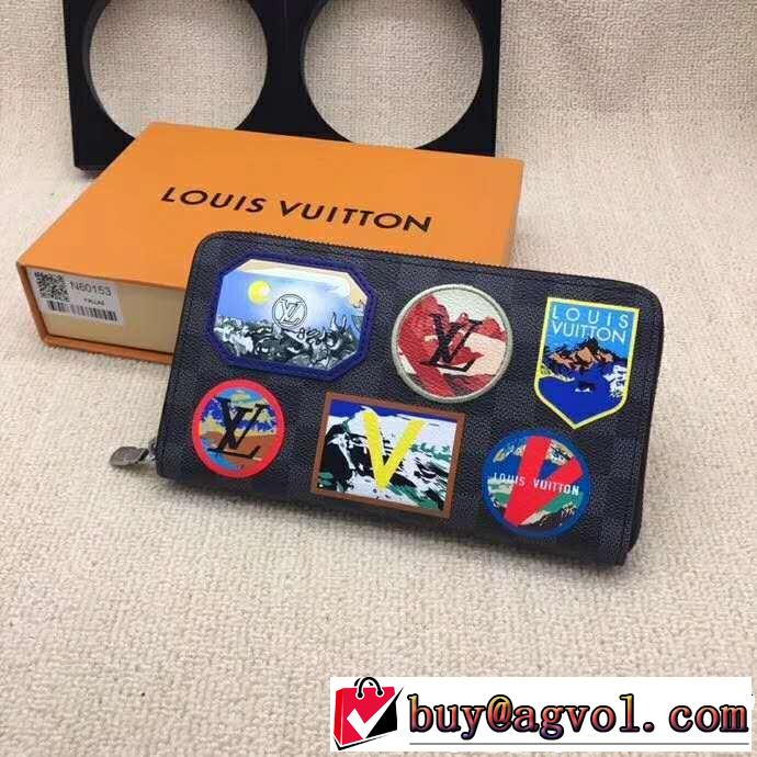  大人っぽく知的な 長財布2018年秋冬入荷 ルイ ヴィトン LOUIS VUITTON現代的な印象