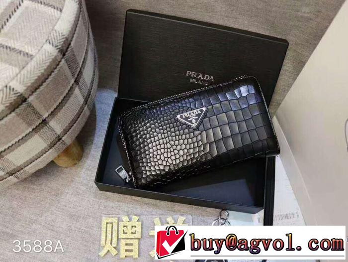 2018春夏新作HOT新作登場 プラダ PRADA 財布大人気なレットショップ