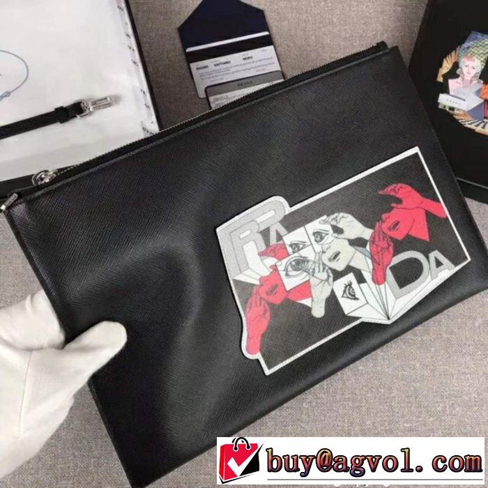 日本限定素材  プラダ PRADA 2018新品入荷財布/ウォレット 2色可選