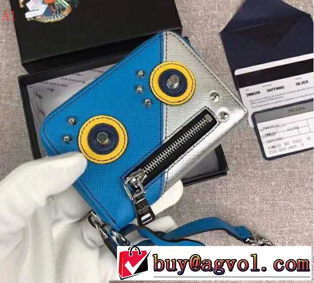 人気商品新色登場！2018プラダ PRADA 財布
