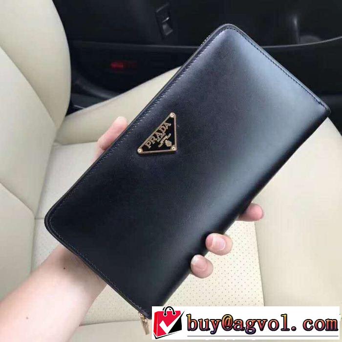 最近人気一番！財布 2色可選プラダ PRADA注目美品 2018新品入荷人目を引く存在感