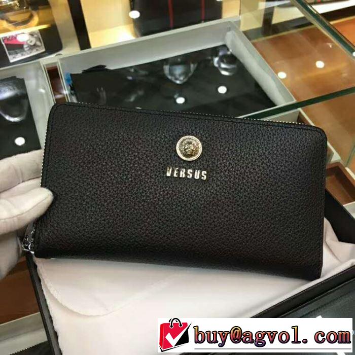 長財布 圧倒的な新作 2018春夏新作ヴェルサーチ VERSACE 着心地抜群