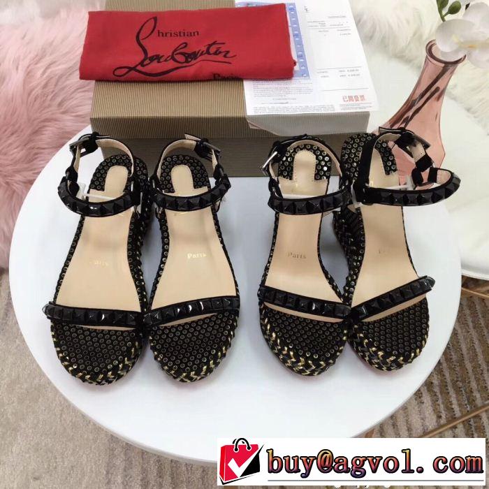 先行受注CHRISTIAN LOUBOUTIN高感度アイテムハイヒール 2色選択可クリスチャンルブタン