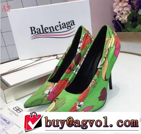 目前の注目ブランド 2色選択可バレンシアガ BALENCIAGA 2018春夏新作ハイヒール