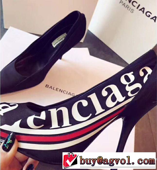 BALENCIAGA ハイヒール人目を引く存在感 3色選択可2018春夏新作 バレンシアガ