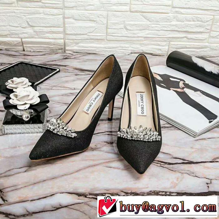 大胆なデザイン 2018春夏新作 ハイヒール ジミーチュウ JIMMY CHOO 3色可選