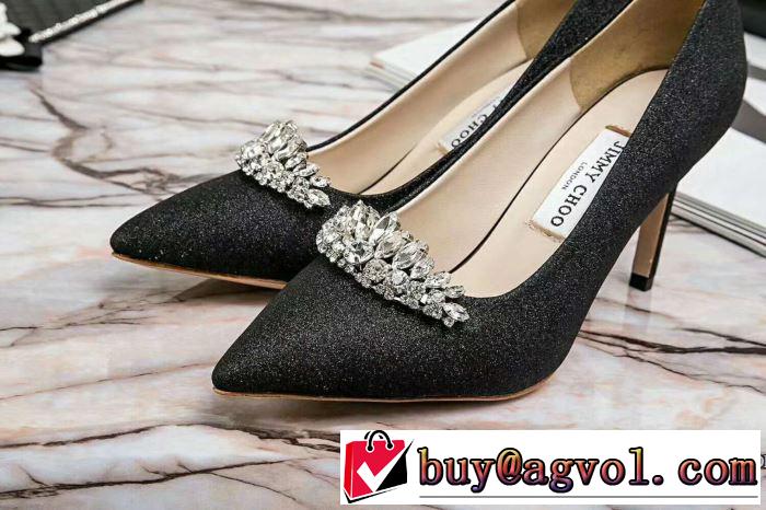 大胆なデザイン 2018春夏新作 ハイヒール ジミーチュウ JIMMY CHOO 3色可選