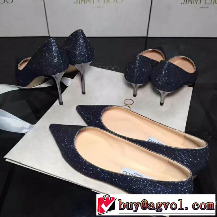 今年っぽくNEWファッション ジミーチュウ JIMMY CHOO 2018春夏新作 3色選択可 ハイヒール