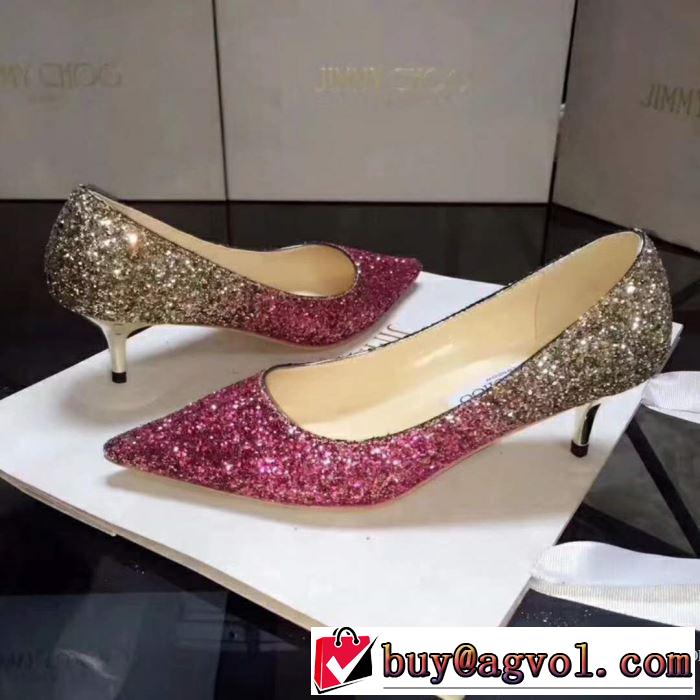 ジミーチュウ JIMMY CHOO 3色可選これは欲しい 2018春夏新作 ハイヒール