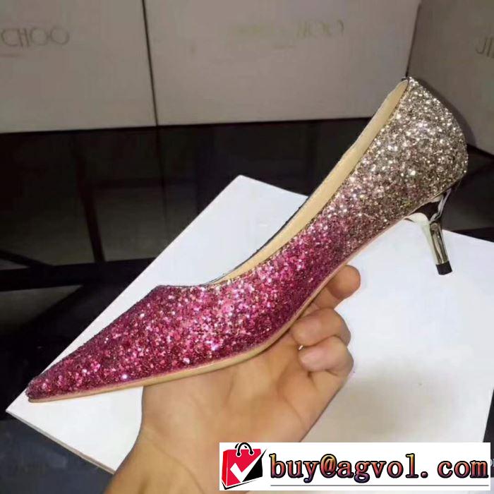 ジミーチュウ JIMMY CHOO 3色可選これは欲しい 2018春夏新作 ハイヒール